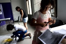QUAM2011. TALLER DES DEL CARRER. EXPERIMENTEM I PROJECTEM. ©FERRAN CASTRILLO