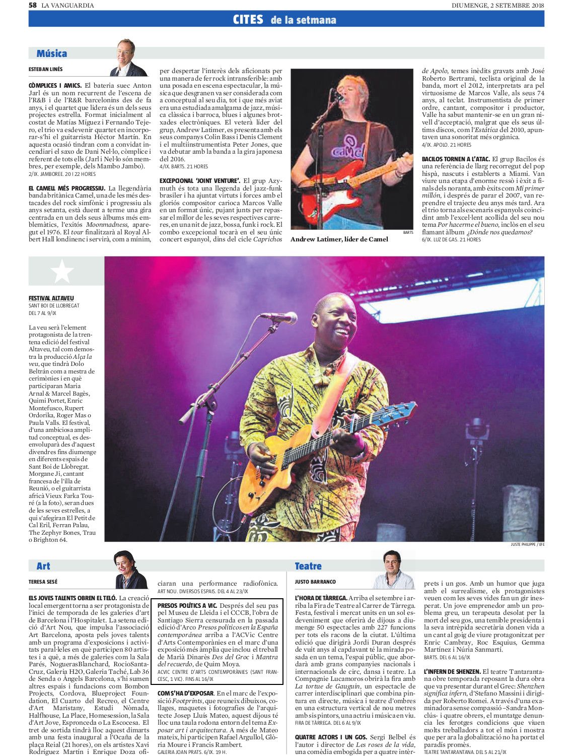 02.09.2018 la vanguardia